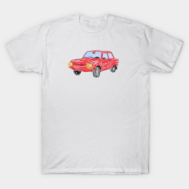 ussr car T-Shirt by Antho